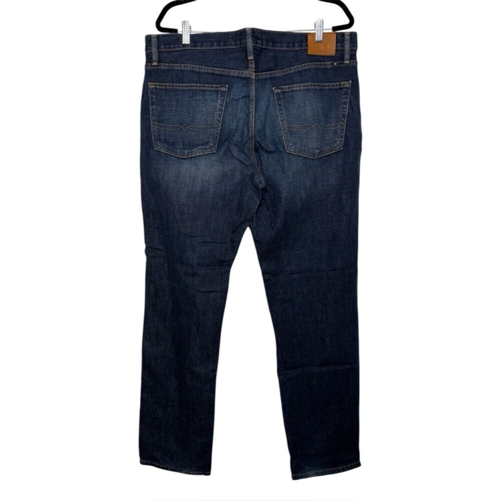 Lucky Brand 221 Original Straight Jeans 38x34 Dark Wash Classic